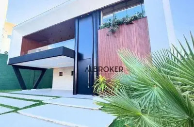 No azur casa com 4 dormitórios à venda, 400 m² por r$ 3.900.000 - centro - eusébio/ce