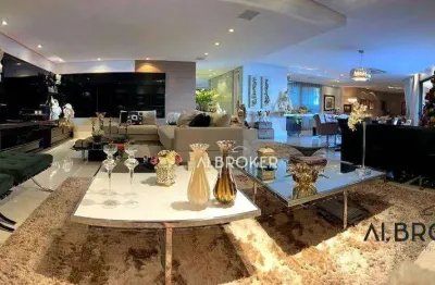 No meireles apartamento com 4 dormitórios à venda, 448 m² por r$ 2.790.000 - meireles - fortaleza/ce