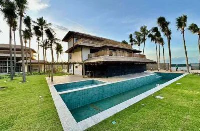 Fortim villas casa com 6 dormitórios à venda, 560 m² por r$ 7.500.000 - fortim - fortim/ce