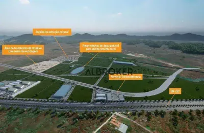 Área com incentivo fiscal aprovado terreno à venda, 5697 m² por r$ 740.641 - caucaia - caucaia/ce