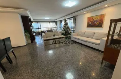Na Beira Mar Apartamento com 3 dormitórios à venda, 226 m² por R$ 2.850.000 - Meireles - Fortaleza/CE