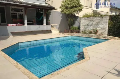 Casa com 4 dormitórios à venda, 420 m² por r$ 3.400.000,00 - residencial dez (alphaville) - santana de parnaíba/sp