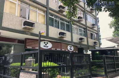 Apartamento com 2 dormitórios à venda, 42 m² por r$ 470.000,00 - gonzaga - santos/sp