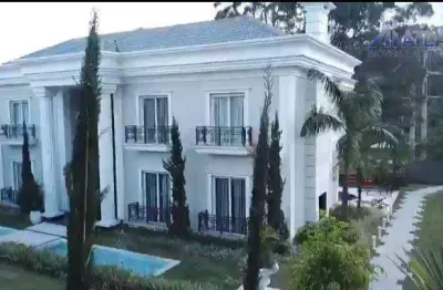 Casa com 6 dormitórios à venda, 1010 m² por r$ 18.000.000,00 - residencial três (tamboré) - santana de parnaíba/sp