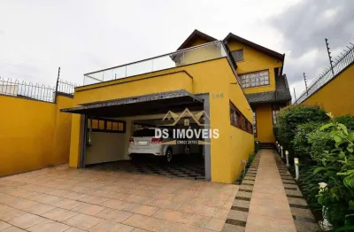 Casa com 4 dormitórios à venda, 400 m² por r$ 2.200.000,00 - santa quitéria - curitiba/pr