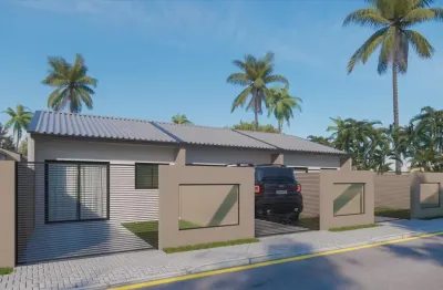 Casa 02 quartos a venda na praia rio da onca em matinhos parana