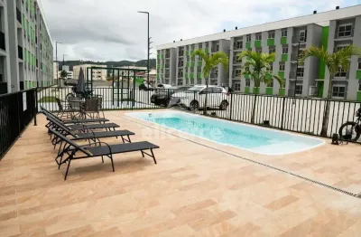 Apartamento à venda com 2 quartos , 68,27m² em são sebastião palhoça