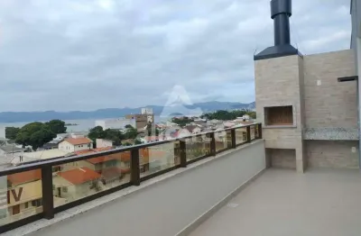 Apartamento duplex novo - 3 dormitórios deslumbrante vista mar- alto padrão - estreito / balneário