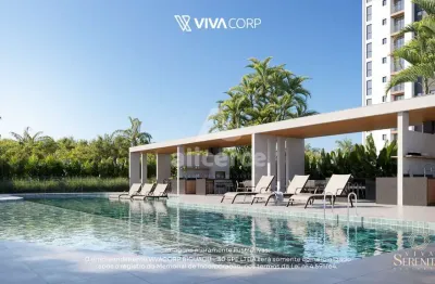 Apartamento garden à venda com 2 quartos , 46,82m² em fundos biguaçu