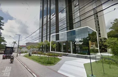 Salão de frente para av joão manoel, 455 m² por r$ 20.000/mês - centro - arujá/sp