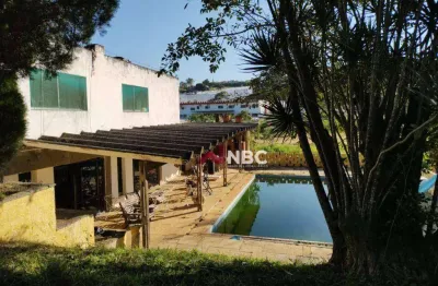 Chácara para alugar, 1000 m² por r$ 10.000,00/mês - caputera - arujá/sp