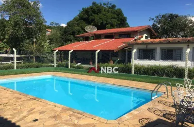 Chácara com 3 dormitórios à venda, 3000 m² por r$ 1.200.000 - brotas - santa isabel/sp
