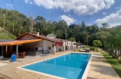 Sítio com 4 dormitórios à venda, 30 m² por r$ 2.000.000,00 - correas - arujá/sp
