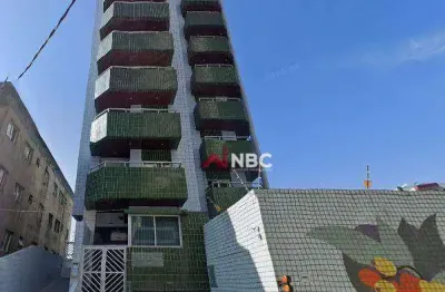 Apartamento com 2 dormitórios à venda, 80 m² por r$ 360.000,00 - caiçara - praia grande/sp