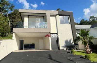Casa com 4 dormitórios à venda, 300 m² por r$ 3.190.000,00 - condomínio arujá 5 - arujá/sp