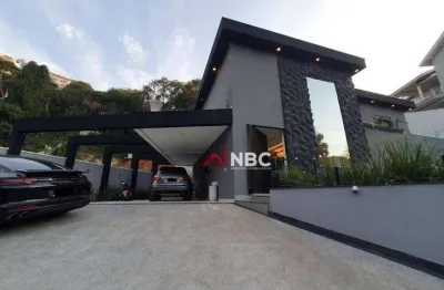 Casa com 5 dormitórios à venda, 400 m² por r$ 3.800.000,00 - condomínio arujazinho i, ii e iii - arujá/sp