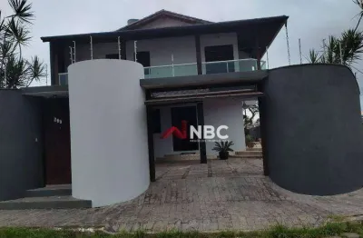 Casa com 4 dormitórios à venda, 369 m² por r$ 1.700.000 - caraguatatuba - caraguatatuba/sp