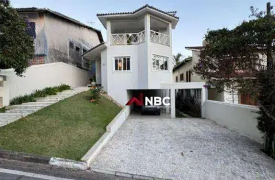 Casa com 4 dormitórios para alugar, 550 m² por r$ 20.000,00/mês - condomínio arujá 5 - arujá/sp