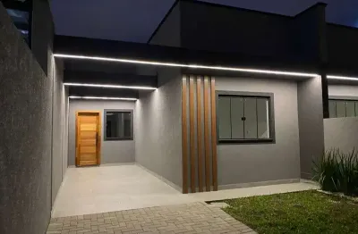 Casas contendo 03 dormitórios sendo 01 suíte 65,00m² prontas para morar no fazenda velha !