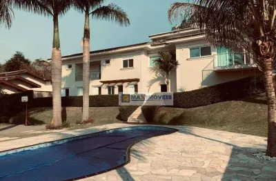Casa com 4 dormitórios à venda por r$ 4.500.000,00 - condomínio flamboyant - atibaia/sp