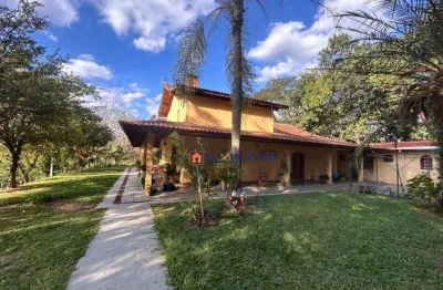 Haras com 8 dormitórios, 24000 m² - venda por r$ 3.000.000,00 ou aluguel por r$ 18.000,00/mês - cachoeira - atibaia/sp