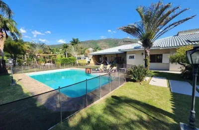 Casa com 7 dormitórios, 600 m² - venda por r$ 5.860.000 ou aluguel por r$ 21.800/mês - condomínio flamboyant - atibaia/sp