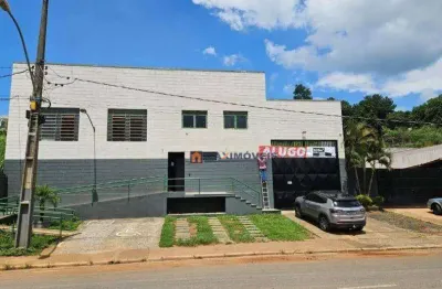 Galpão para alugar, 600 m² por r$ 7.000/mês - chácaras fernão dias - atibaia/sp