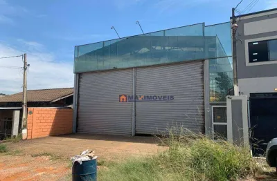 Galpão para alugar, 300 m² por r$ 6.179,00/mês - parque fernão dias - atibaia/sp