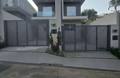 Casa com 3 dormitórios à venda, 107 m² por r$ 740.000 - jardim maristela - atibaia/sp