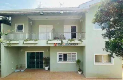 Casa com 5 dormitórios, 587 m² - venda por r$ 2.000.000,00 ou aluguel por r$ 10.000,00/mês - itaperi - atibaia/sp
