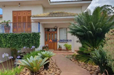 Casa com 3 dormitórios para alugar, 250 m² por r$ 10.500/mês - jardim paulista - atibaia/sp