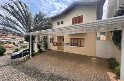 Casa com 3 dormitórios para alugar, 122 m² por r$ 5.000/mês - jardim das flores - atibaia/sp