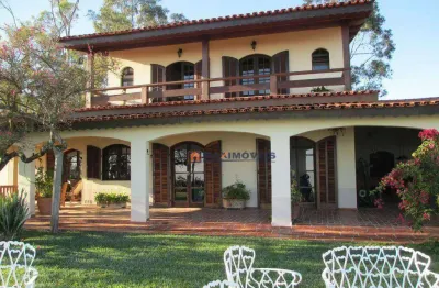 Chácara com 7 suítes  à venda, 5192 m² por r$ 1.800.000 - laranjal - atibaia/sp