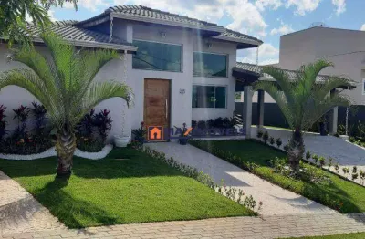 Casa com 4 dormitórios para alugar, 350 m² por r$ 12.000/mês - condomínio residencial shamballa iii - atibaia/sp