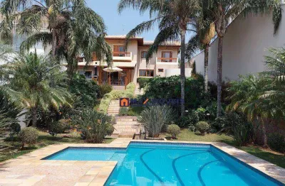 Casa com 4 dormitórios à venda, 450 m² por r$ 3.900.000 - vila santista - atibaia/sp