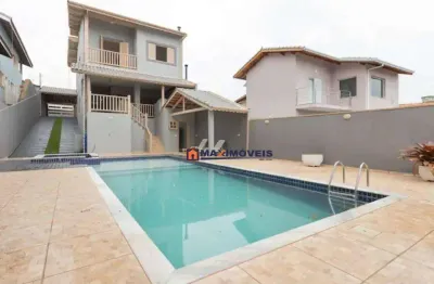 Casa com 5 dormitórios, 338 m² - venda por R$ 1.590.000 ou aluguel por R$ 6.400/mês - Jardim dos Pinheiros - Atibaia/SP