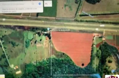 Terreno de 6,18 alqueires na rodovia castelo branco em cesário lange