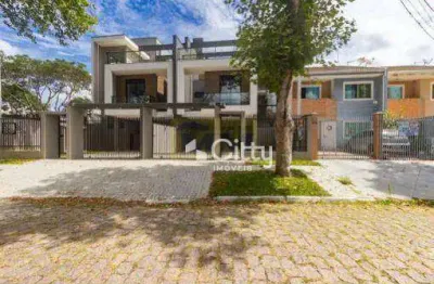 Sobrado triplex com 3 dormitórios à venda, 165 m² por r$ 1.090.000 - pineville - pinhais/pr