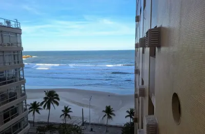 Excelente apartamento alto padrão, frente mar, para locação anual. conta com 3 suítes e 1 garagem, em pitangueiras-guarujá