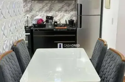 Apartamento com 2 dormitórios à venda, 52 m² por r$ 250.000,00 - industrial jk - varginha/mg