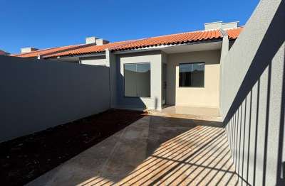 Casa a venda 2 quartos, recanto verde, cara cara, ponta grossa-pr