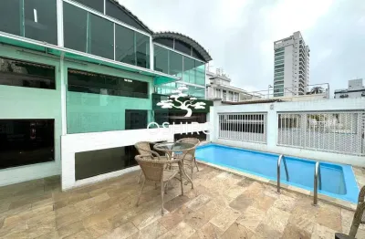 Apartamento com 3 quartos à venda na Rua Enguaguaçu, Ponta da Praia, Santos