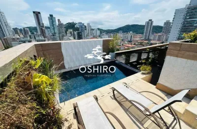 Cobertura com 4 quartos à venda na Rua Paraíba, Pompéia, Santos