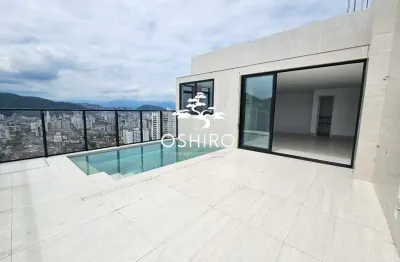 Apartamento com 3 quartos à venda na Avenida Barão de Penedo, José Menino, Santos