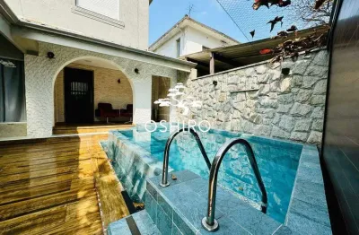 Casa com piscina e 4 quartos à venda em santos no bairro do boqueirão/santos!!!!!!!