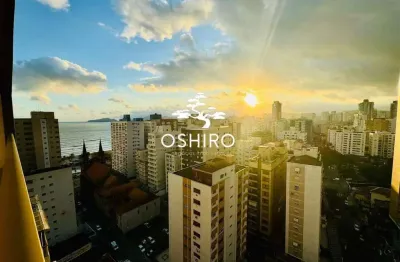 Apartamento com quartos à venda no bairro do embaré -santos/sp