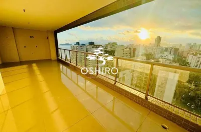 Apartamento com quartos à venda no bairro do embaré -santos/sp