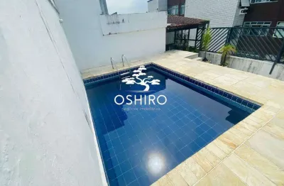 Apartamento cobertura à venda na praia do josé menino - santos