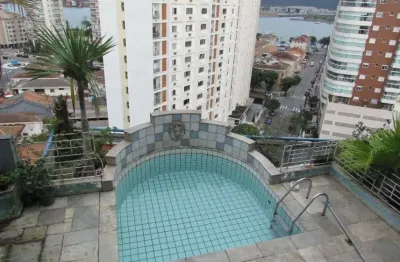 Cobertura com 5 quartos à venda na Rua República do Peru, Ponta da Praia, Santos