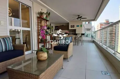 Apartamento à venda, 3 quartos, 3 suítes, boqueirão - santos/sp